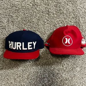 2 Hurley SnapBack Hats (Nike Dri-Fir)